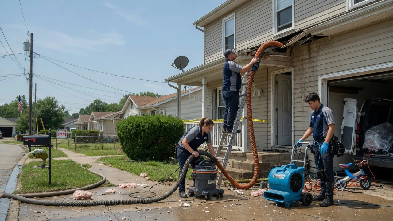 Water Damage Restoration in Sistersville, WV near me